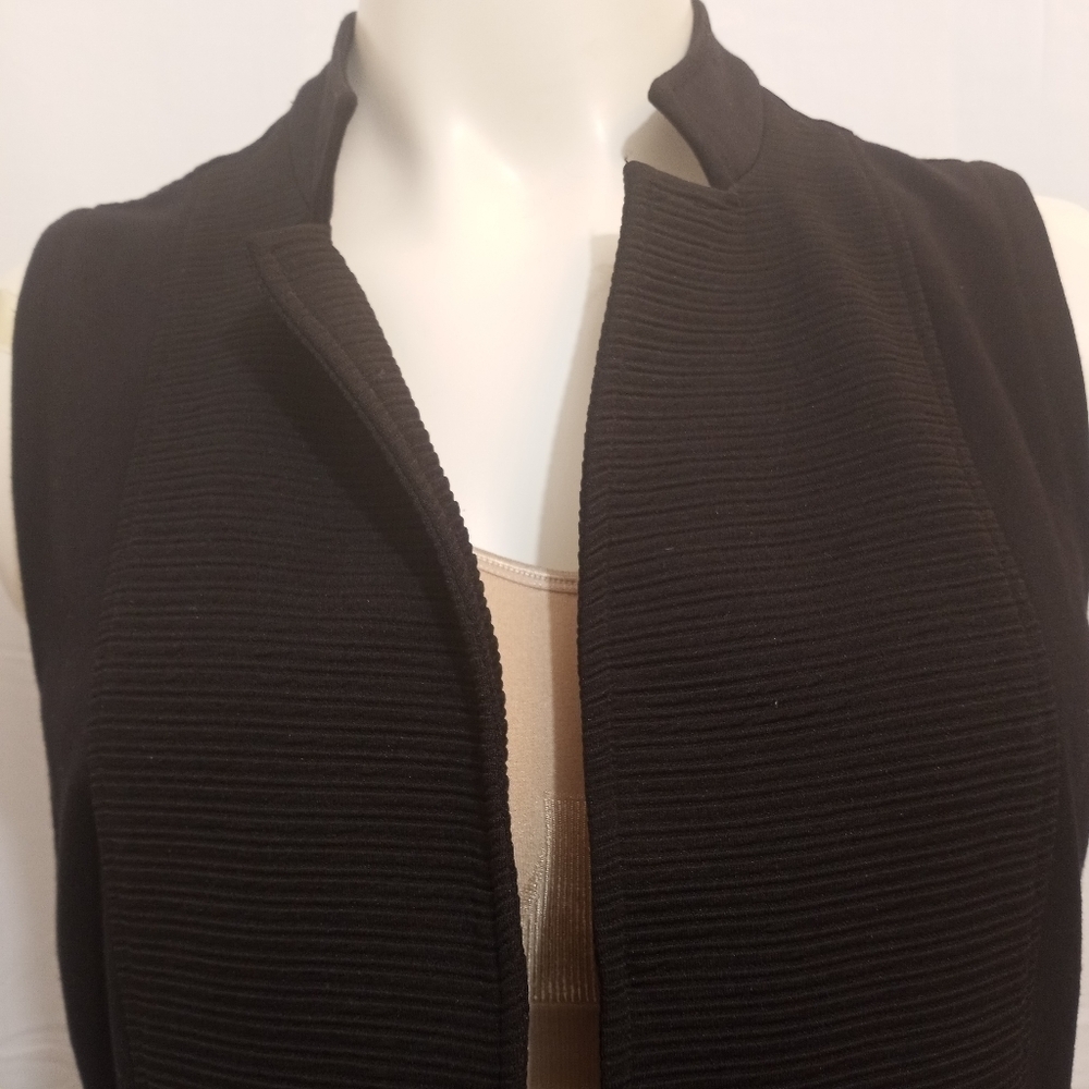 𝅺chico's Black Vest